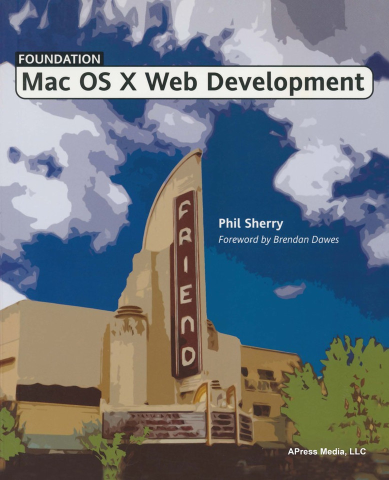 Foundation Mac OS X Web Development book cover by Phil Sherry