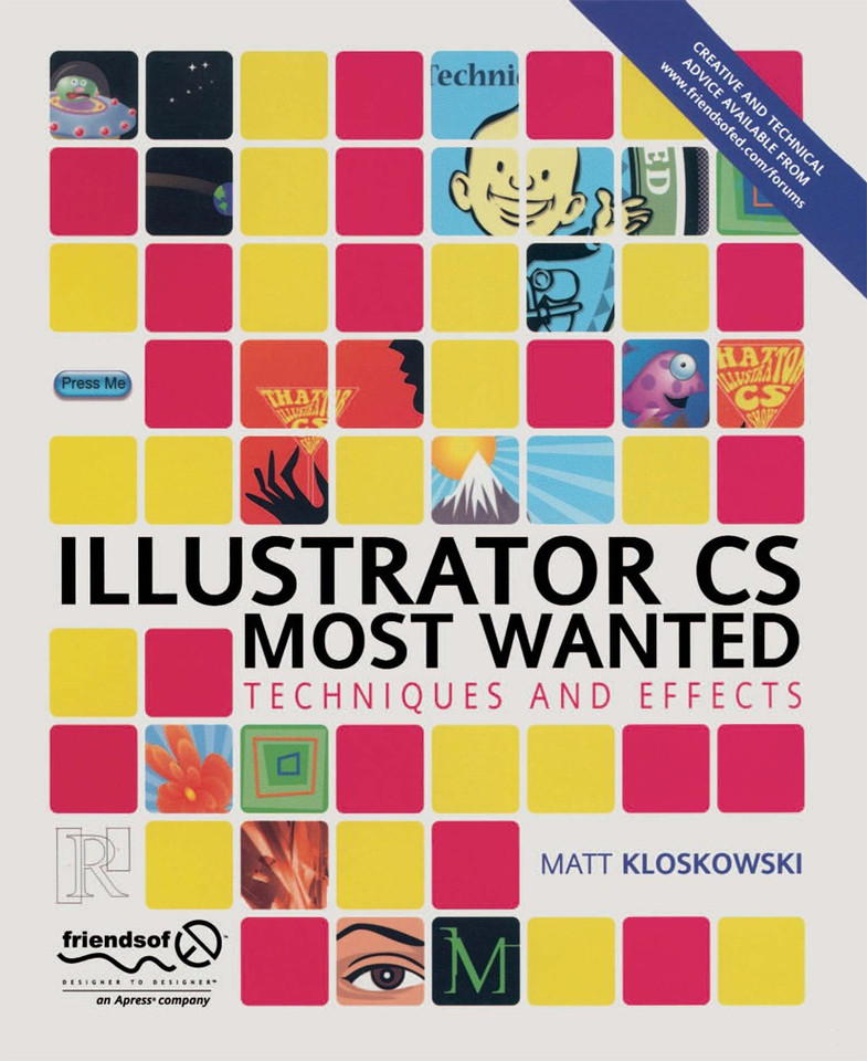 Illustrator CS Most Wanted: Techniques and Effects book cover by Matt Kloskowski
