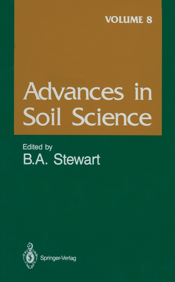 Advances in Soil Science (Advances in Soil Science #8) book cover by 