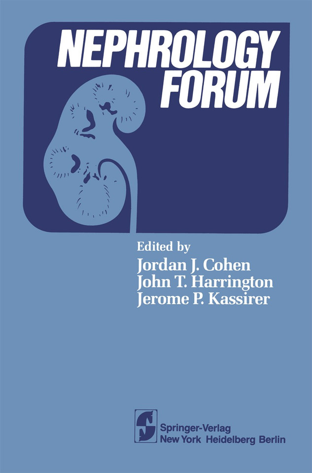 Nephrology Forum book cover by 