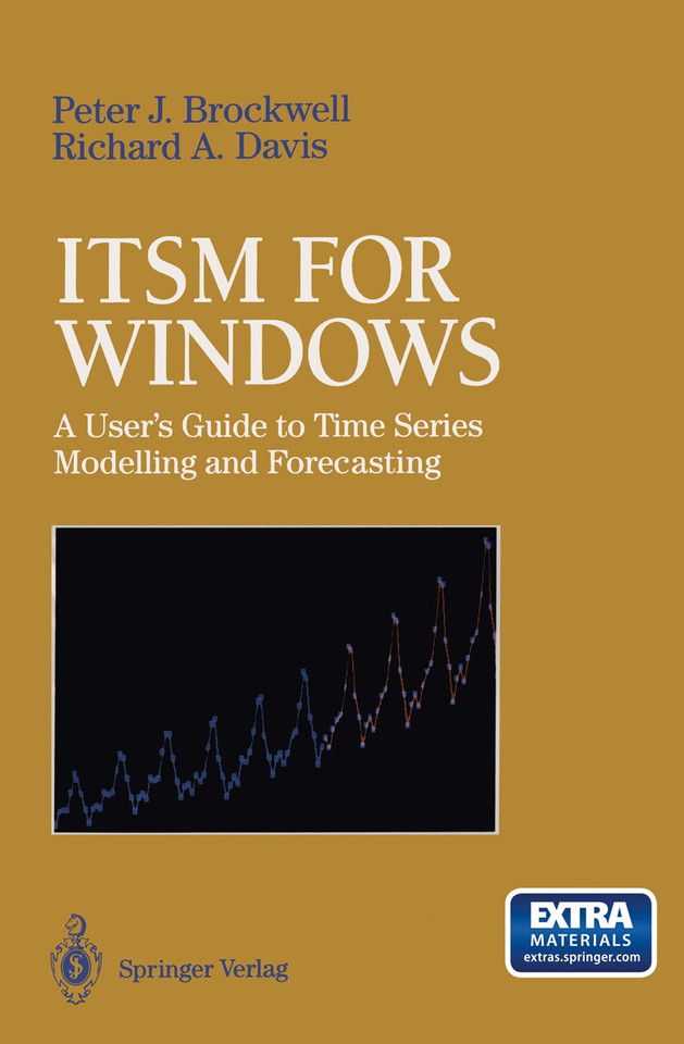 ITSM for Windows: A User’s Guide to Time Series Modelling and Forecasting book cover by Peter J. Brockwell, Richard A. Davis