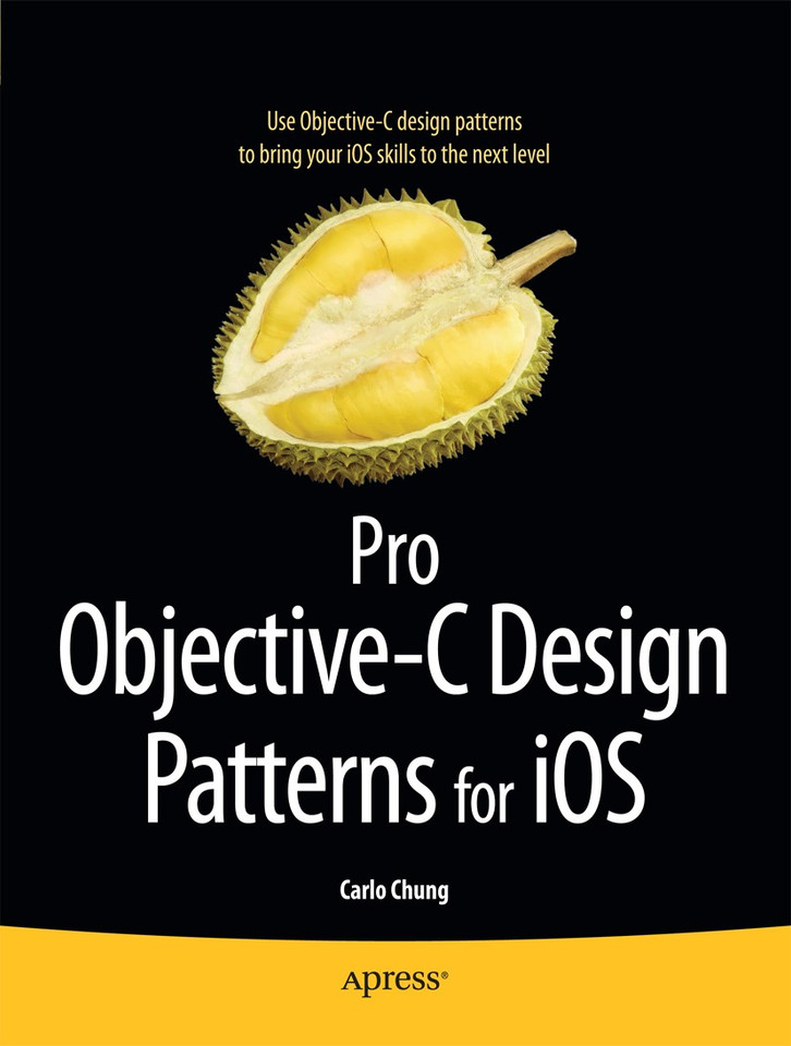 Pro Objective-C Design Patterns for iOS book cover by Carlo Chung