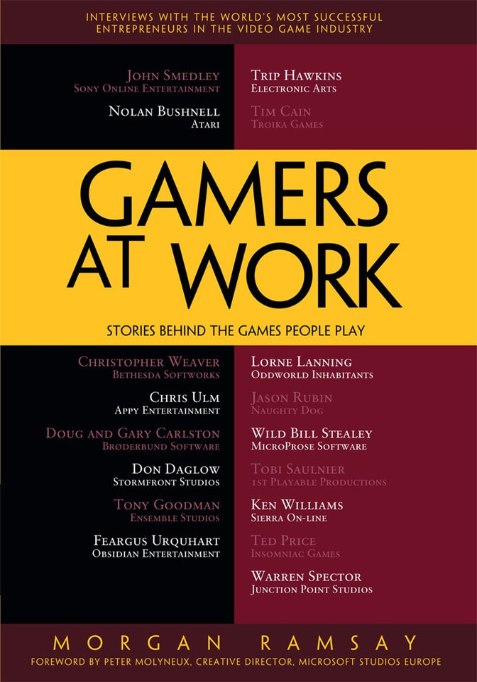Gamers at Work: Stories Behind the Games People Play book cover by Morgan Ramsay