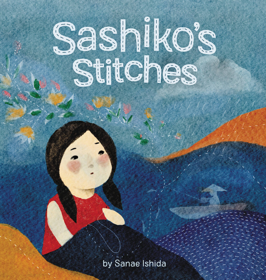Sashiko's Stitches book cover by Sanae Ishida