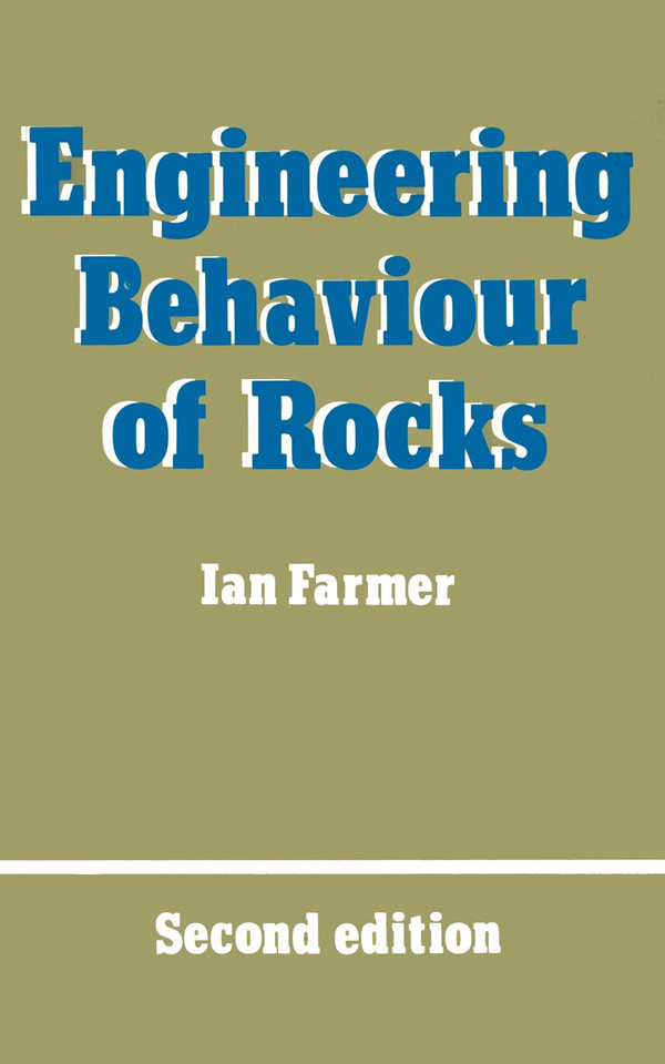 Engineering Behaviour of Rocks book cover by Ian W. Farmer
