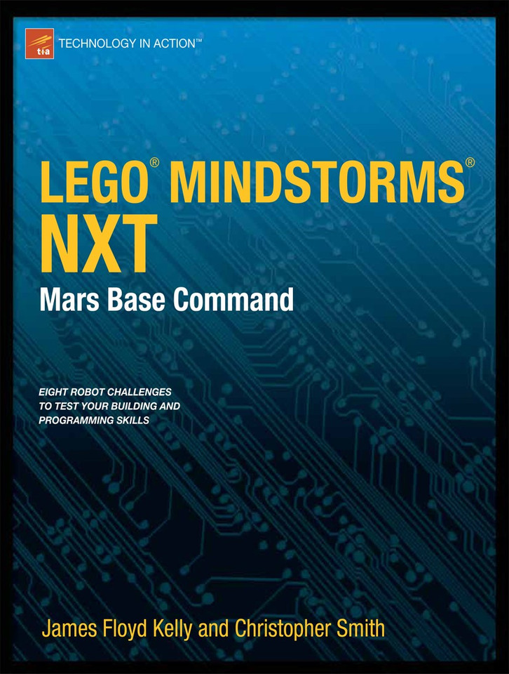LEGO MINDSTORMS NXT: Mars Base Command book cover by James Floyd Kelly, Christopher Smith