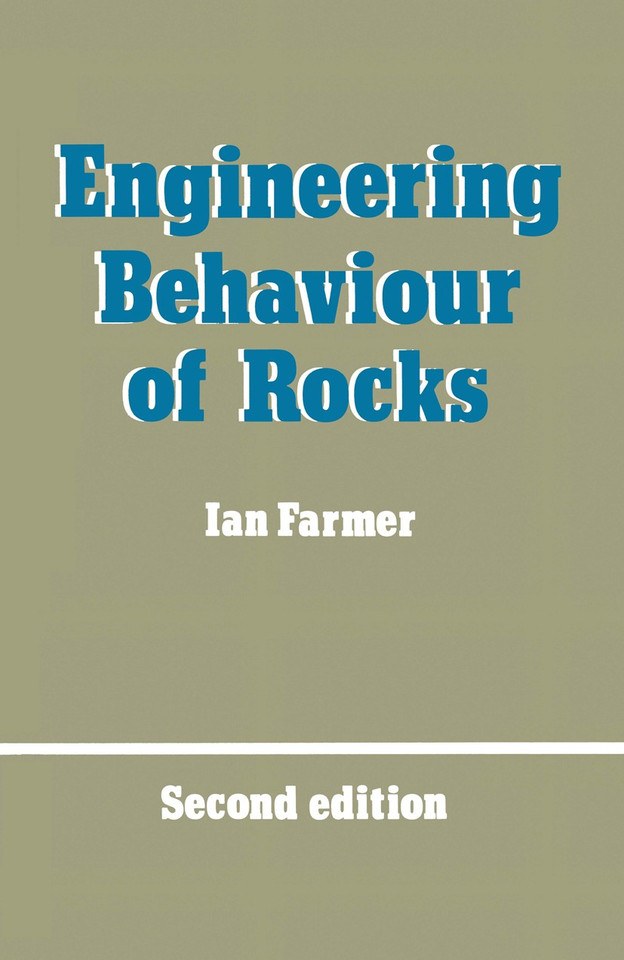 Engineering Behaviour of Rocks book cover by 