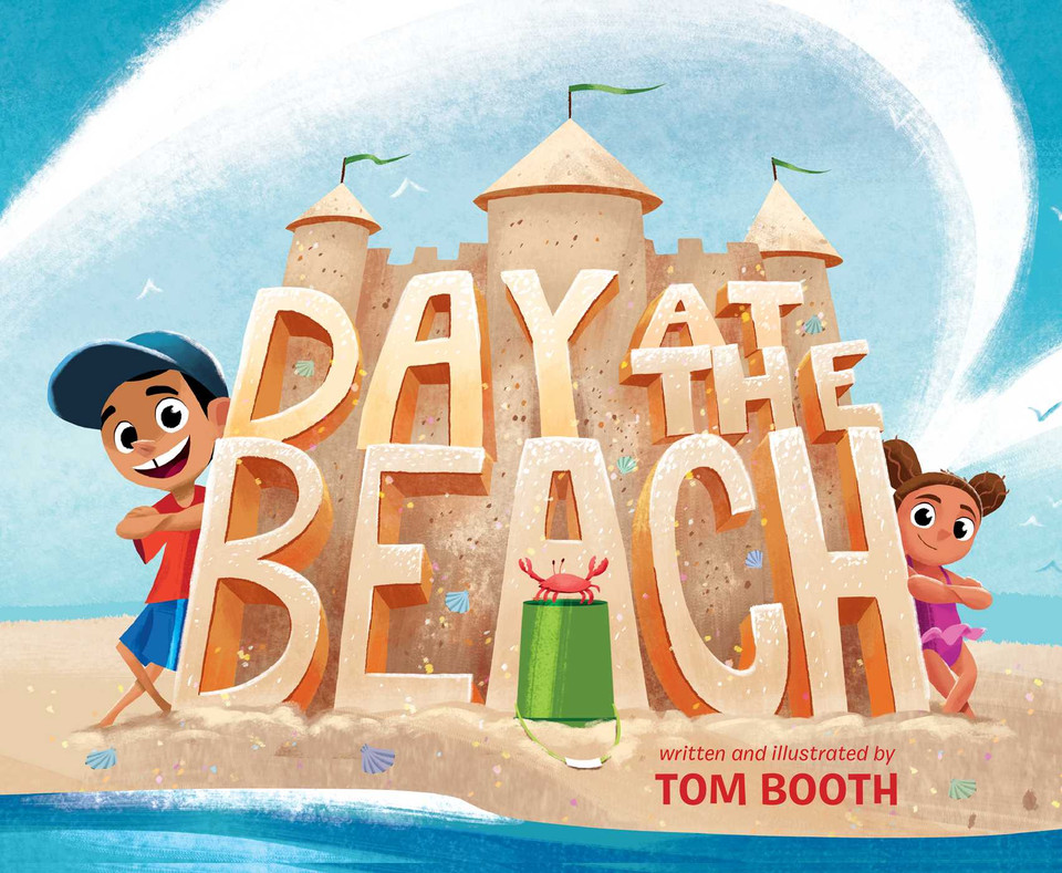 Day at the Beach (Jeter Publishing) book cover by Tom Booth