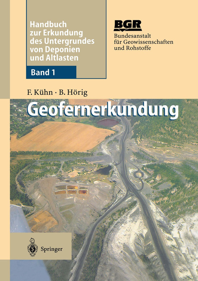 Geofernerkundung: Grundlagen und Anwendungen book cover by Friedrich Kühn, Bernhard Hörig