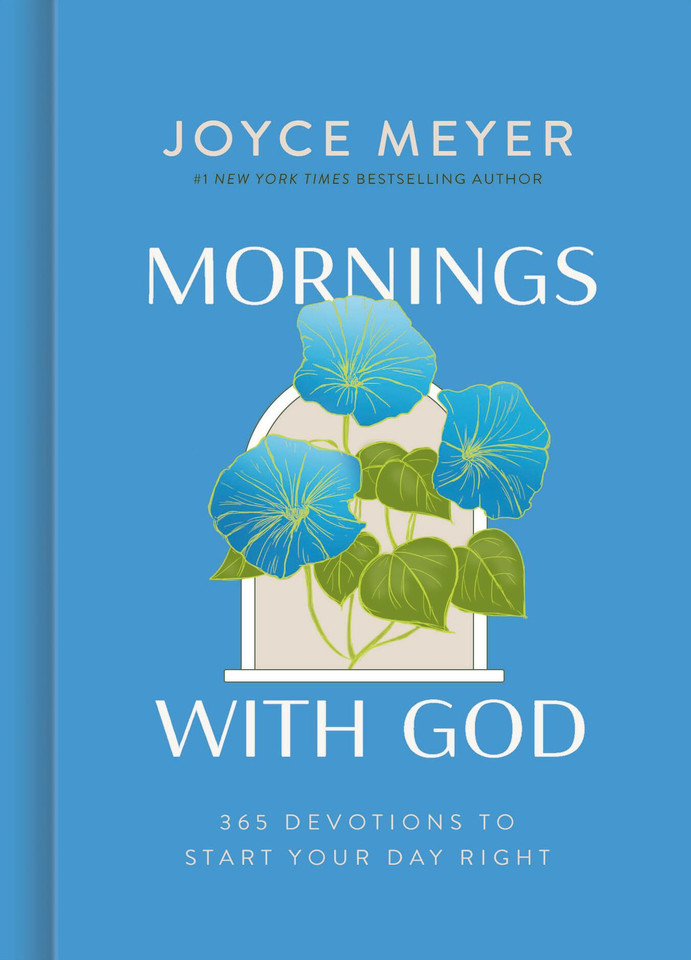 Mornings with God: 365 Devotions to Start Your Day Right book cover by Joyce Meyer