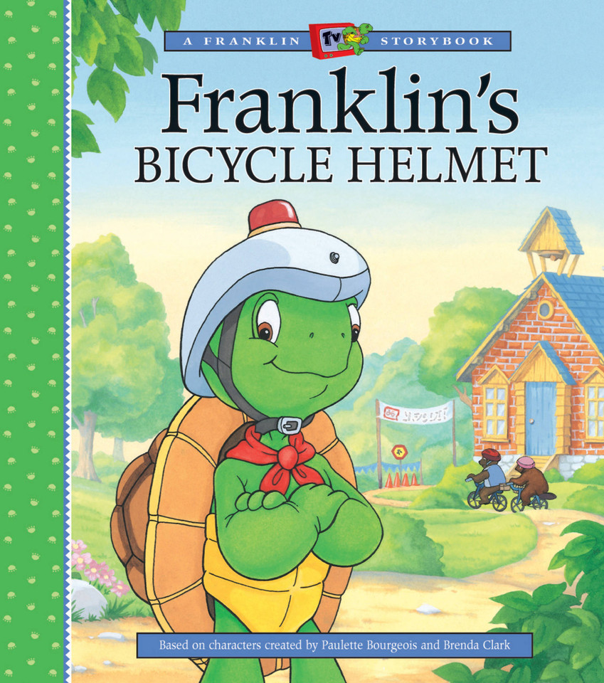 Franklin's Bicycle Helmet (A Franklin TV Storybook) book cover by 