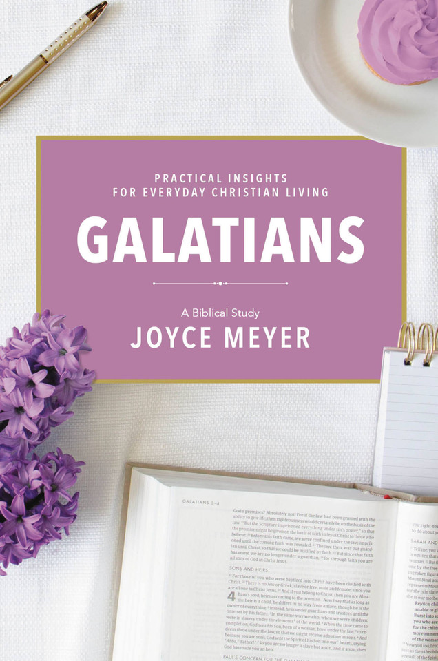 Galatians: A Biblical Study book cover by Joyce Meyer