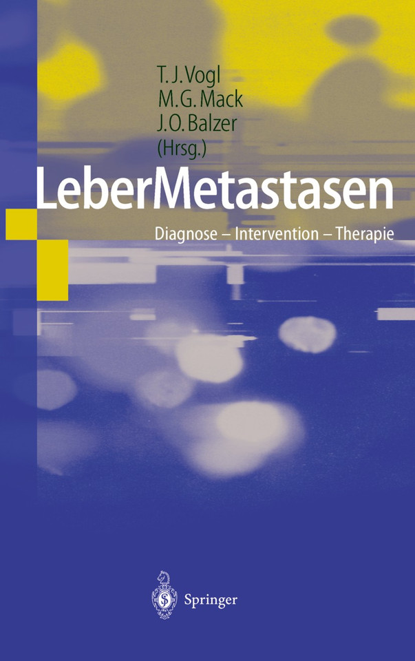 LeberMetastasen: Diagnose — Intervention — Therapie book cover by 