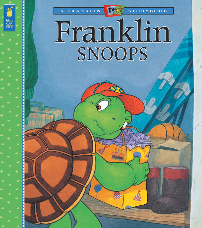 Franklin Snoops (A Franklin TV Storybook) book cover by 