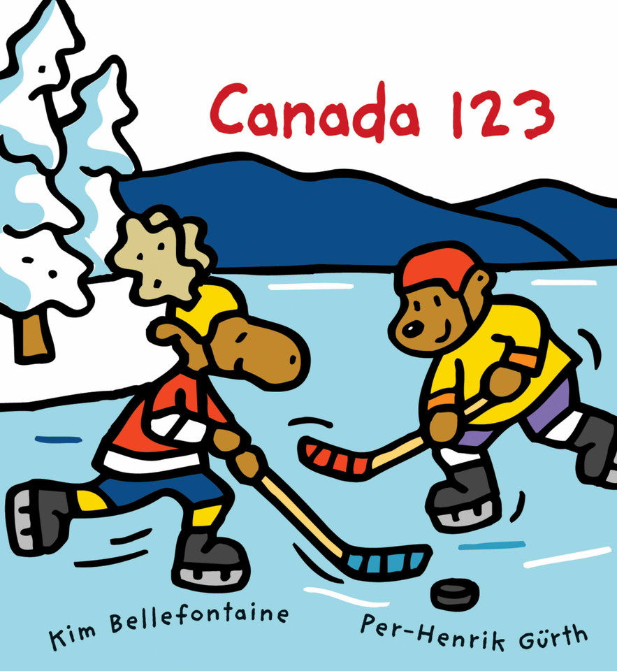 Canada 123 book cover by Kim Bellefontaine