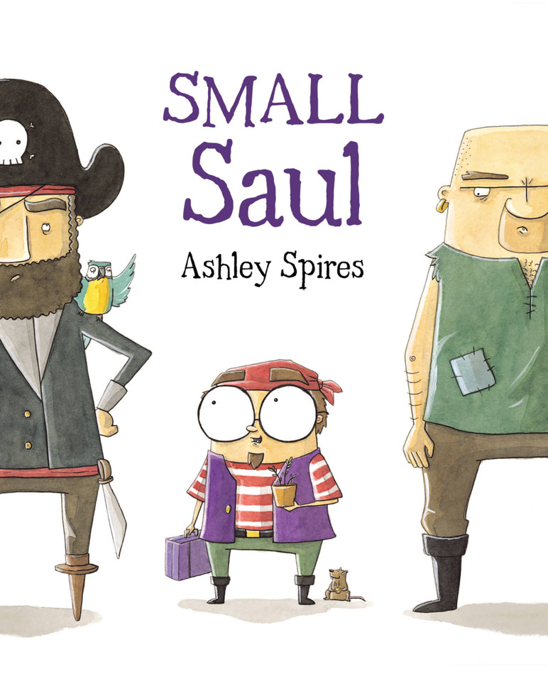 Small Saul book cover by Ashley Spires
