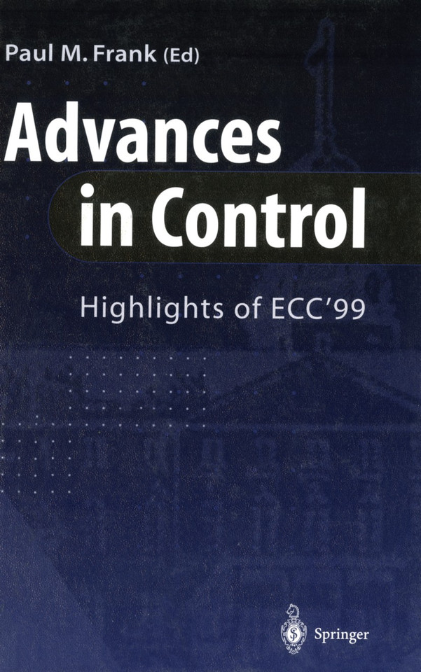 Advances in Control: Highlights of ECC?99 book cover by 