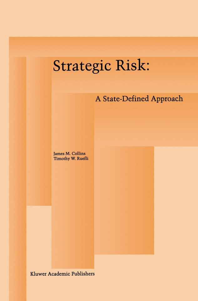Strategic Risk: A State-Defined Approach book cover by James M. Collins, Timothy W. Ruefli