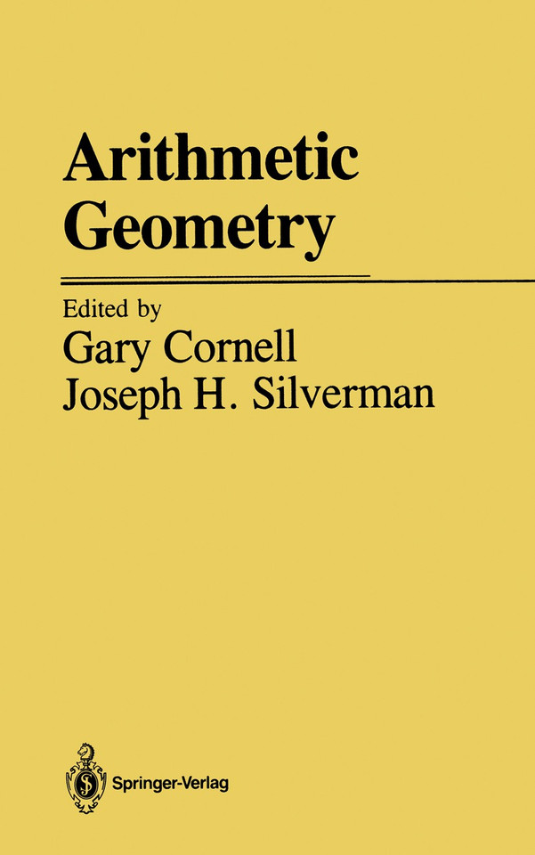 Arithmetic Geometry book cover by 