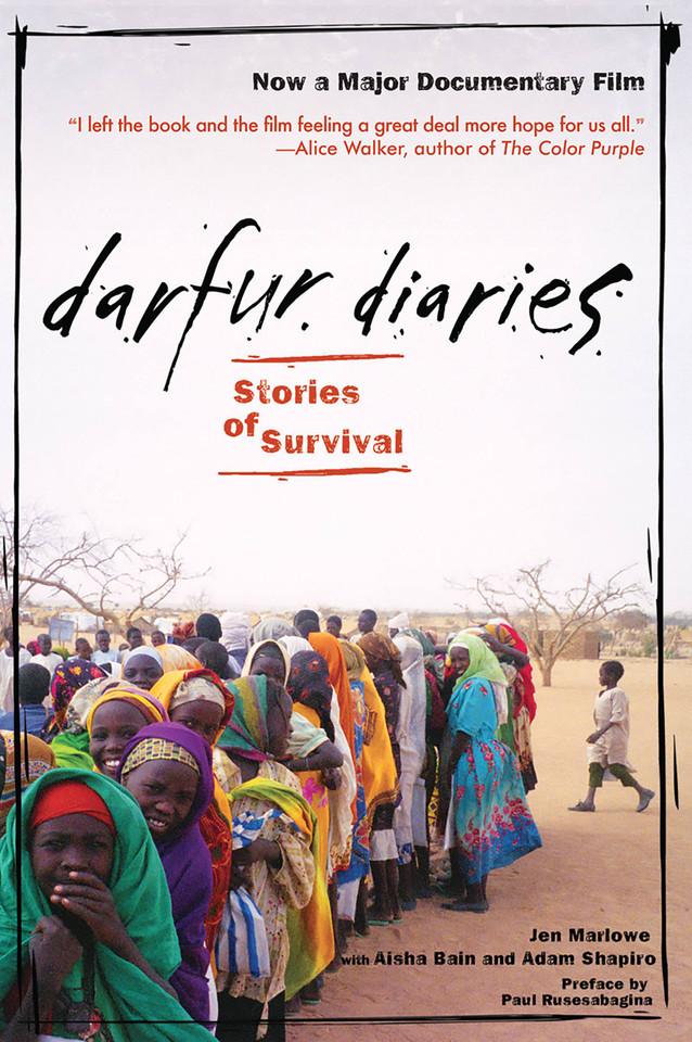 Darfur Diaries: Stories of Survival book cover by Jen Marlowe