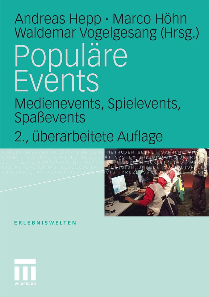 Populäre Events: Medienevents, Spielevents, Spaßevents (Erlebniswelten #4) book cover by 