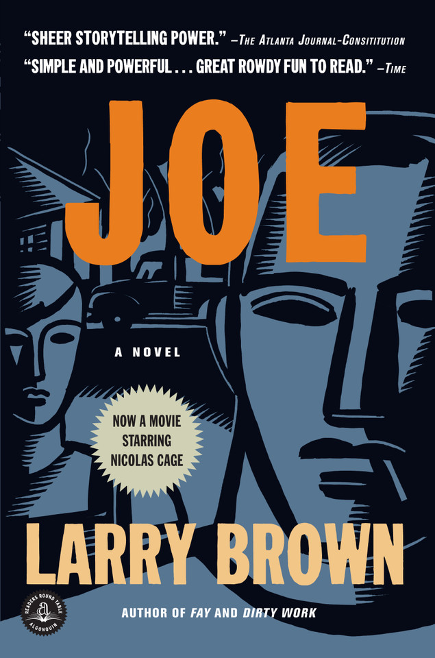 Joe book cover by Larry Brown