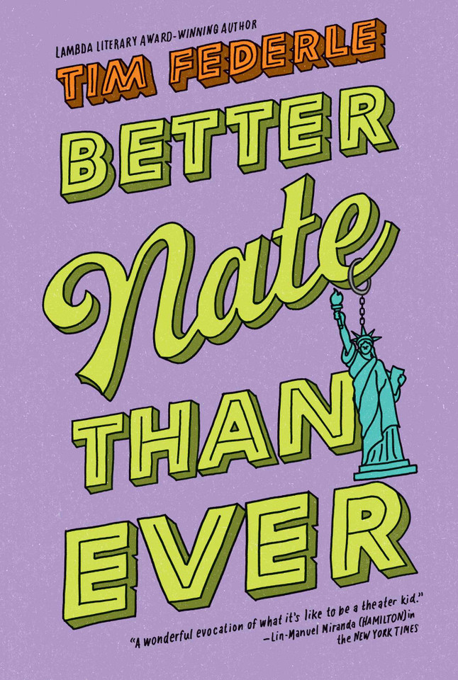 Better Nate Than Ever (Nate) book cover by Tim Federle