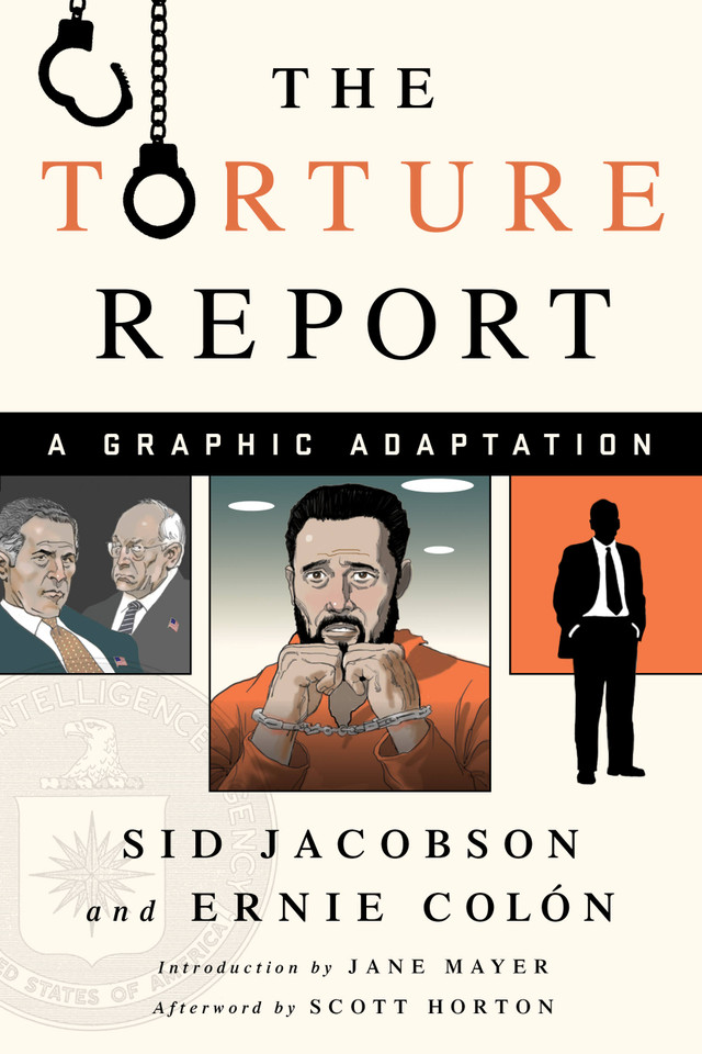 The Torture Report: A Graphic Adaptation book cover by Sid Jacobson