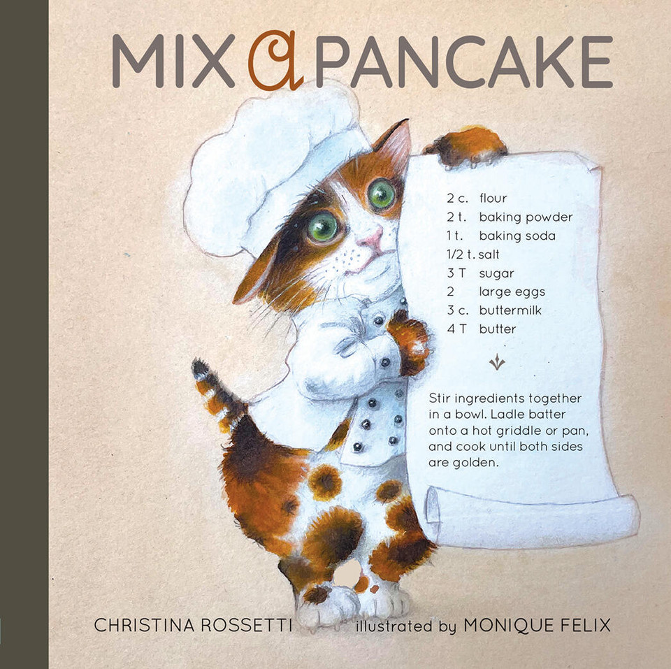 Mix a Pancake book cover by Christina Rossetti