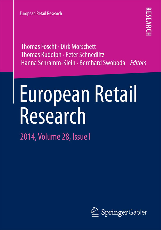 European Retail Research: 2014, Volume 28, Issue I (European Retail Research) book cover by 