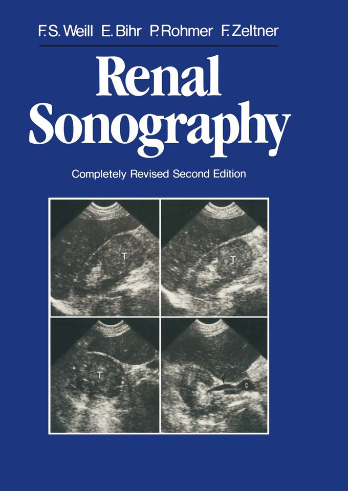 Renal Sonography book cover by Francis S. Weill, Edmond Bihr, Paul Rohmer, Francois Zeltner