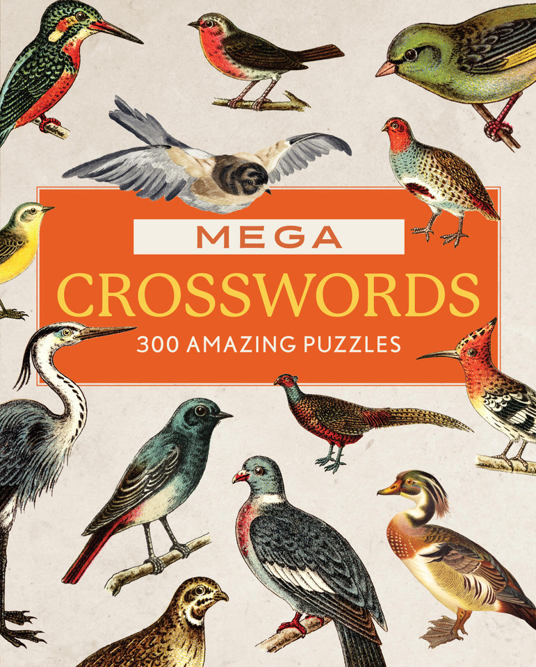 Mega Crosswords: 300 Amazing Puzzles book cover by Editors of Chartwell Books