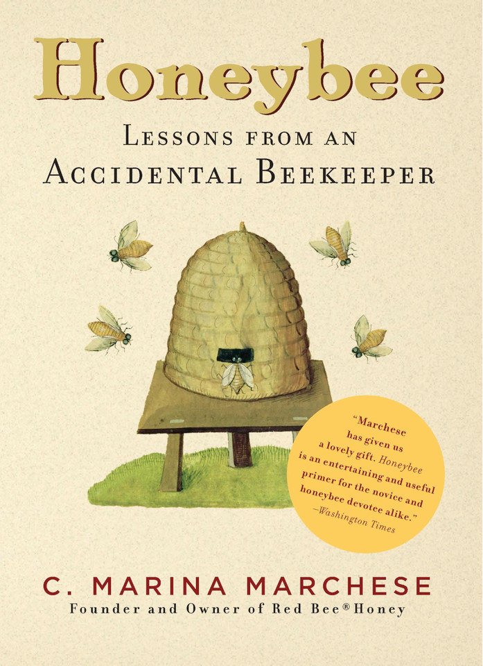 Honeybee: Lessons from an Accidental Beekeeper book cover by C. Marina Marchese