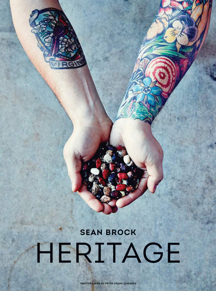 Heritage book cover by Sean Brock