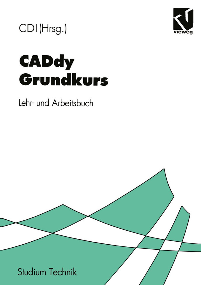 CADdy Grundkurs: Lehr- und Arbeitsbuch book cover by 