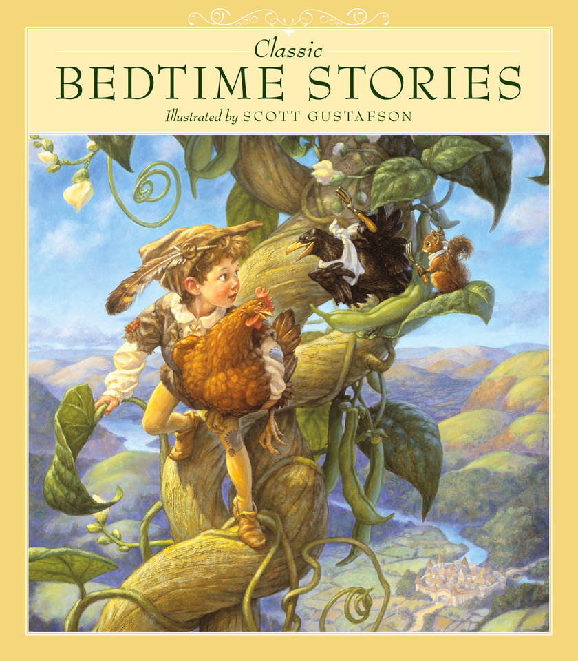 Classic Bedtime Stories book cover by Scott Gustafson