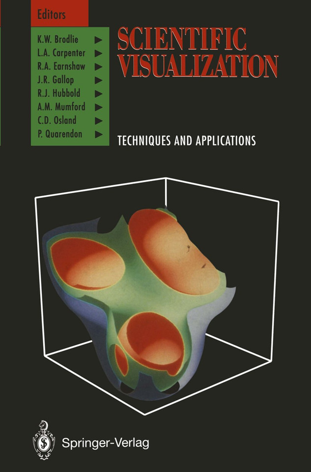 Scientific Visualization: Techniques and Applications book cover by 