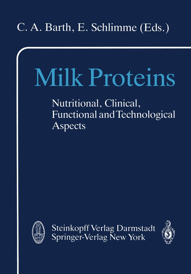 Milk Proteins: Nutritional, Clinical, Functional and Technological Aspects book cover by 