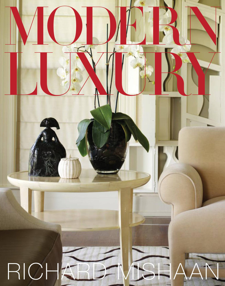 Modern Luxury book cover by Richard Mishaan