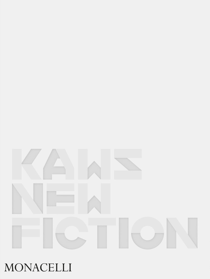 KAWS: New Fiction book cover by 