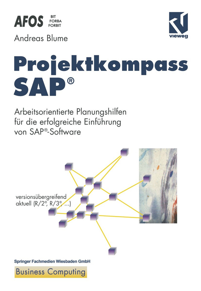 Projektkompass SAP®: Arbeitsorientierte Planungshilfen für die erfolgreiche Einführung von SAP®-Software book cover by Andreas Blume