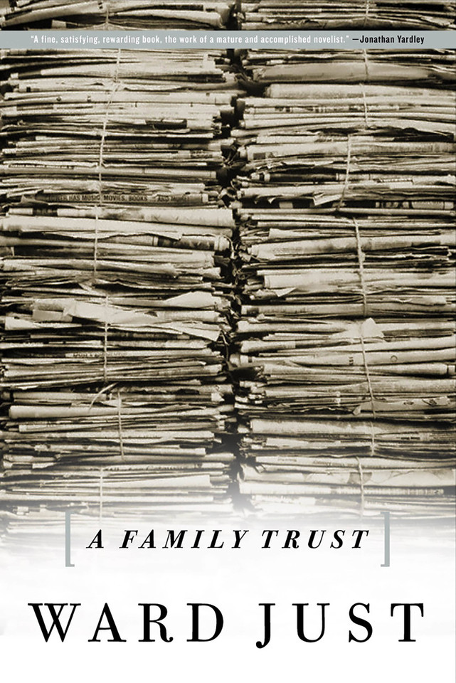 A Family Trust book cover by Ward Just
