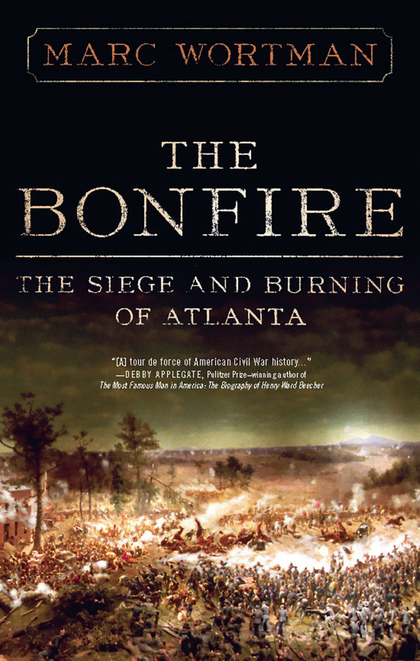 The Bonfire: The Siege and Burning of Atlanta book cover by Marc Wortman