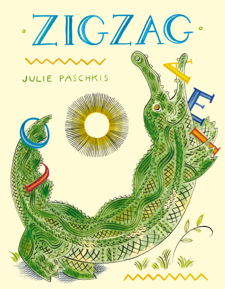ZigZag book cover by Julie Paschkis