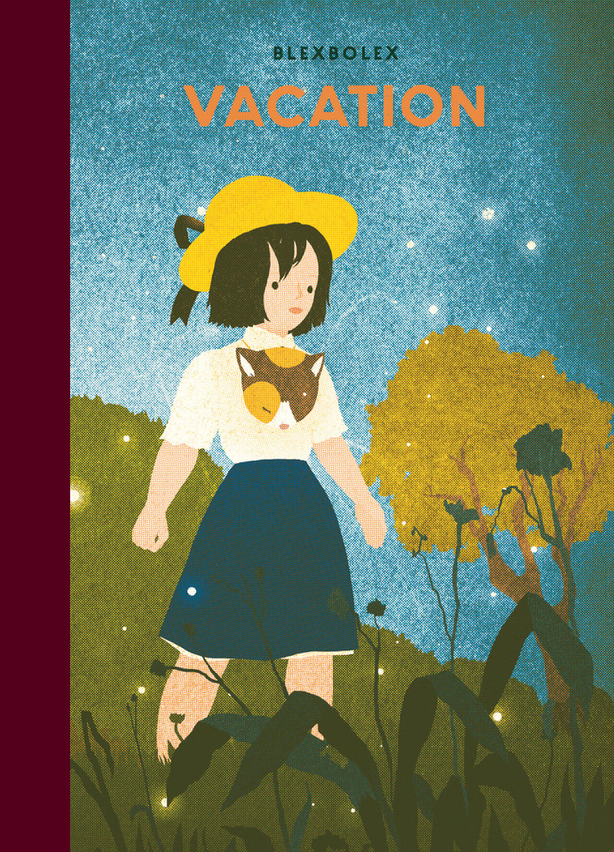 VACATION book cover by Blexbolex
