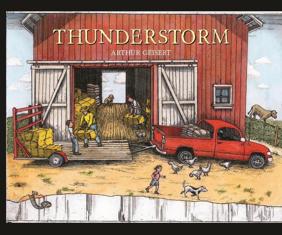 Thunderstorm book cover by 