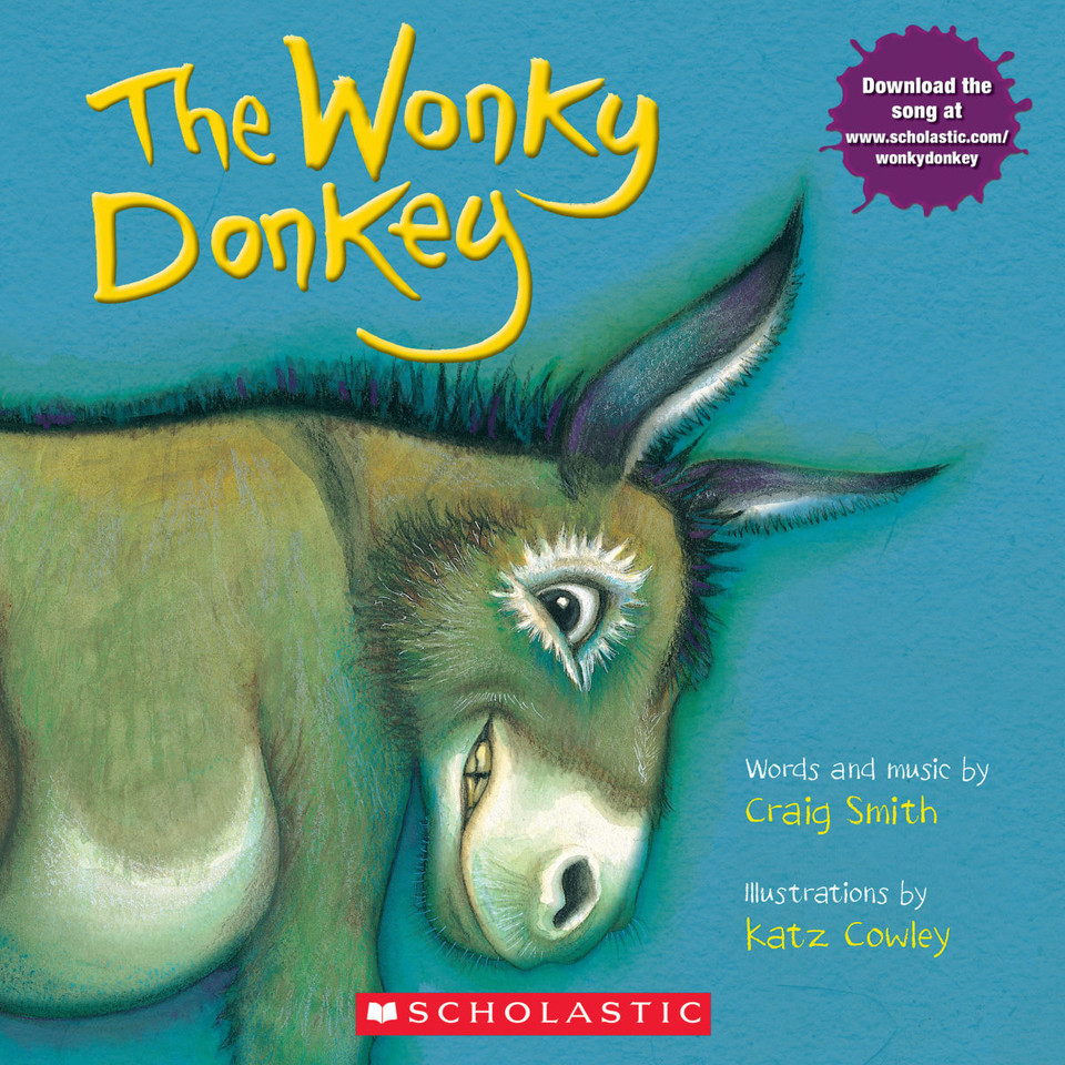 The Wonky Donkey book cover by Craig Smith