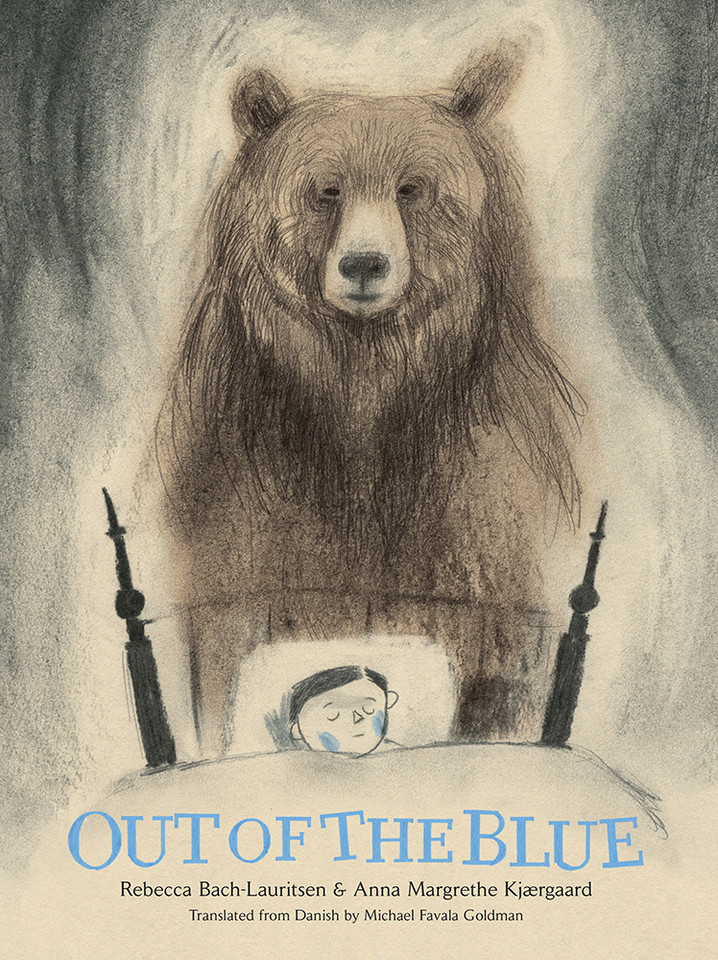Out of the Blue: A Picture Book book cover by Rebecca Bach-Lauritsen