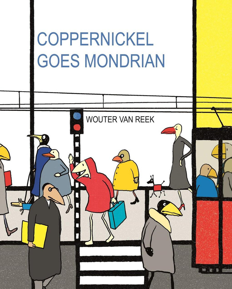 Coppernickel Goes Mondrian book cover by 