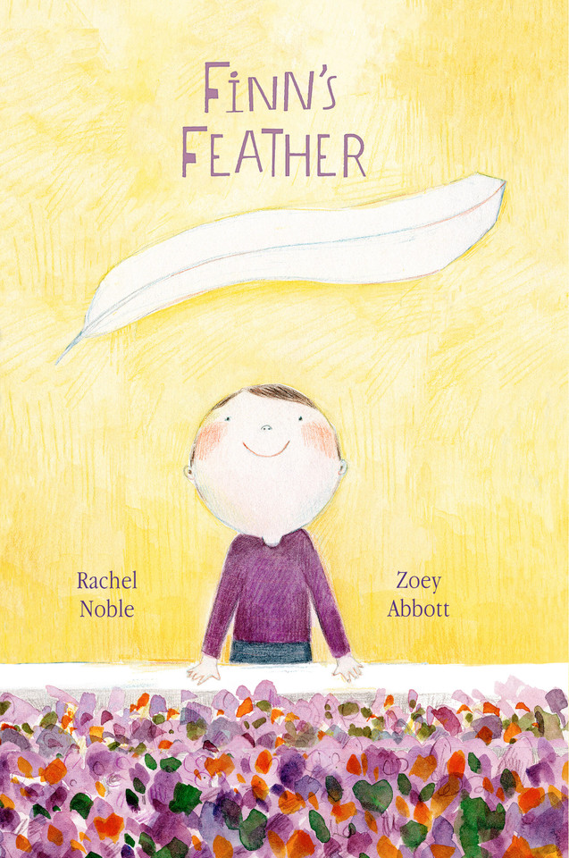 Finn's Feather book cover by Rachel Noble